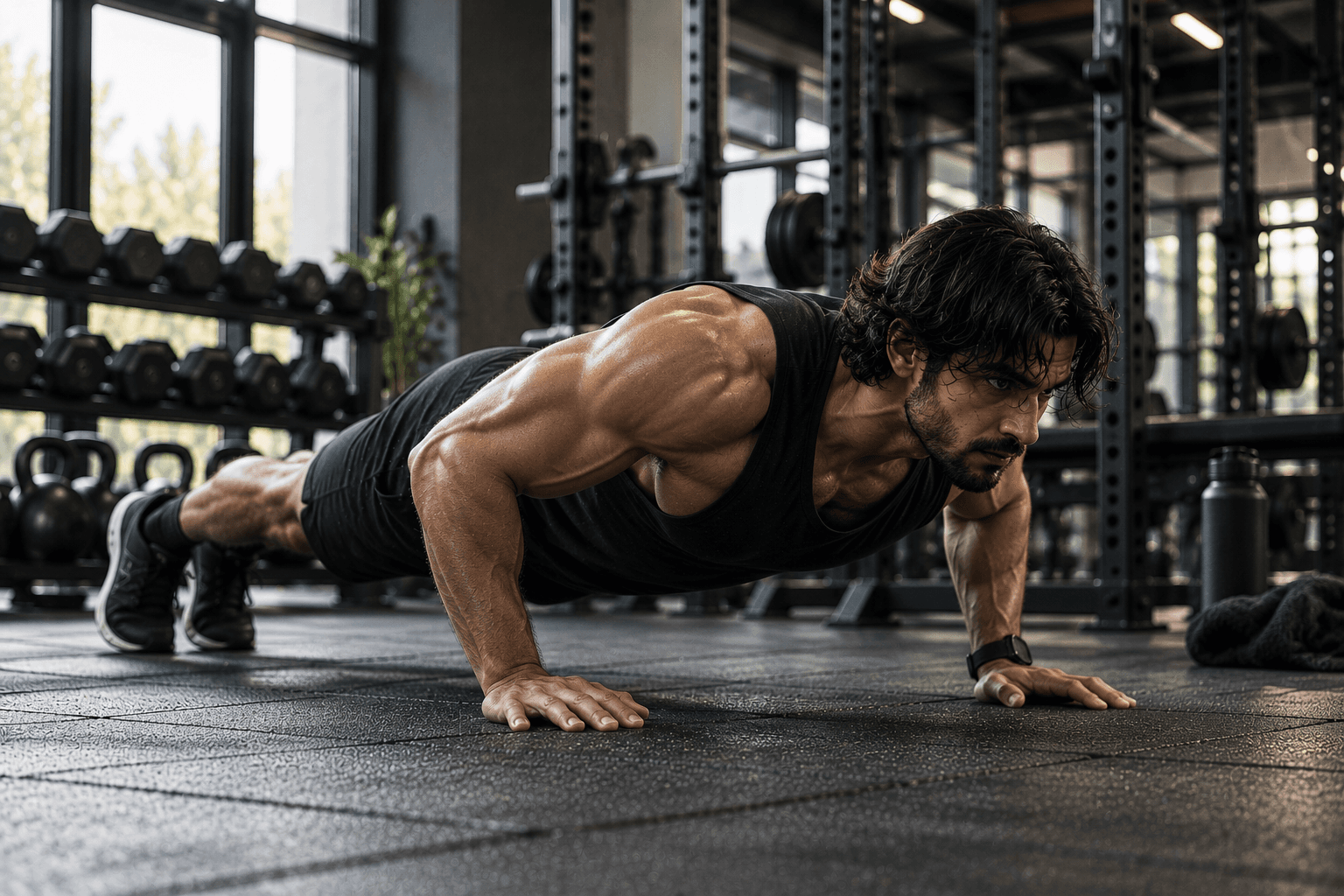 Push-Up being performed
